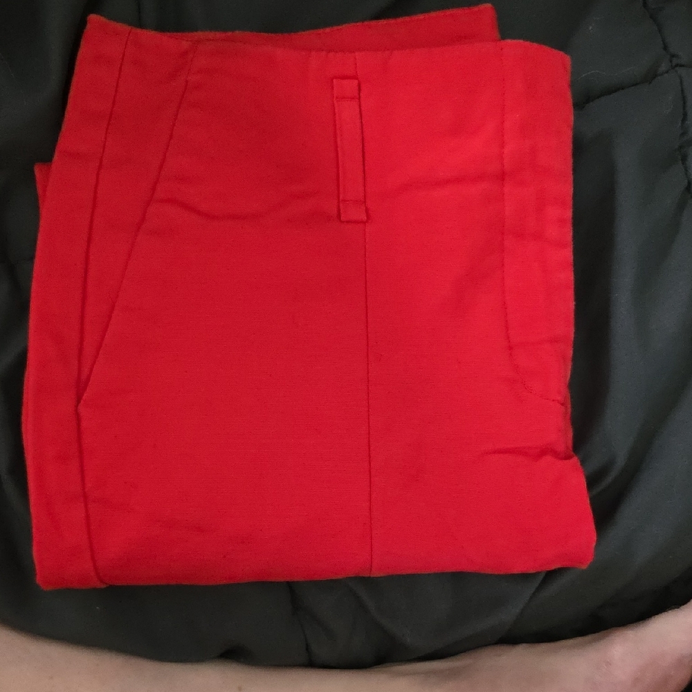 Vibrant Red Pants